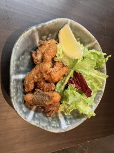 Deep-fried octopus