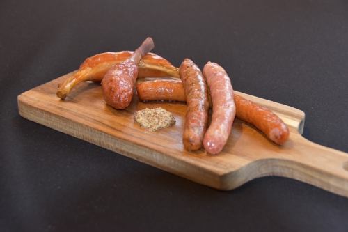 Assorted sausage