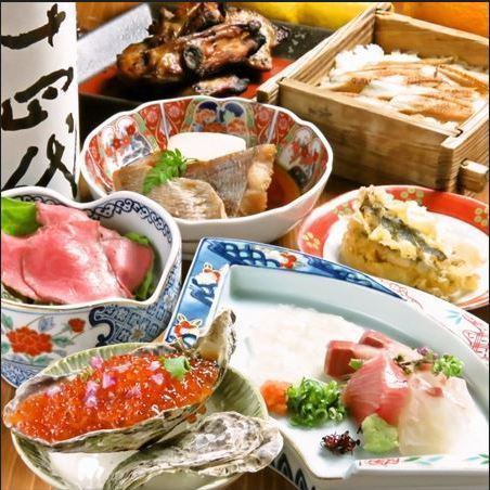 Same-day availability available! Manpuku Course: 4,500 yen (8 dishes in total)