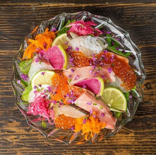 特色生牛肉片沙拉