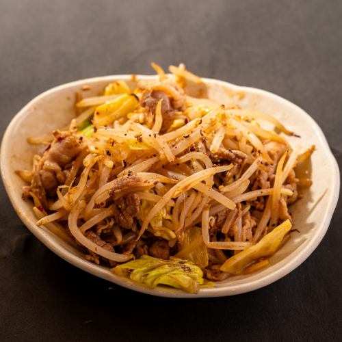 鬼シビレ野菜炒め