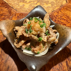 鶏皮ポン酢