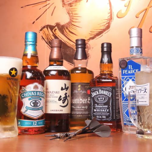 数多くのお酒あります◎