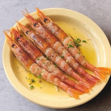 赤海老のカルパッチョ