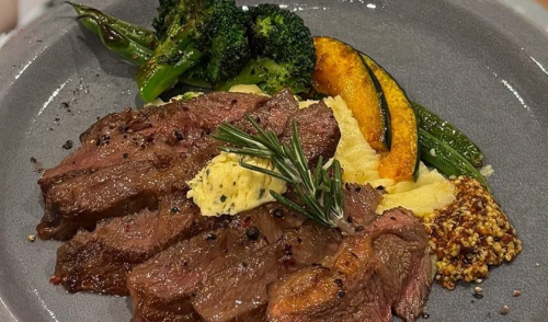 グリルステーキ