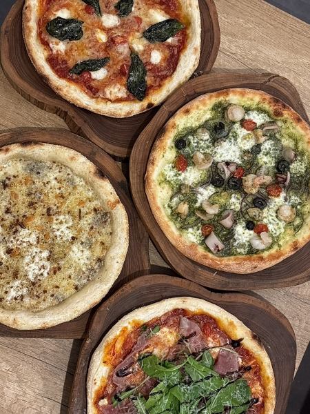 【彩り豊かなピザ】宮古島ルッコラと生ハムピザなど全4種