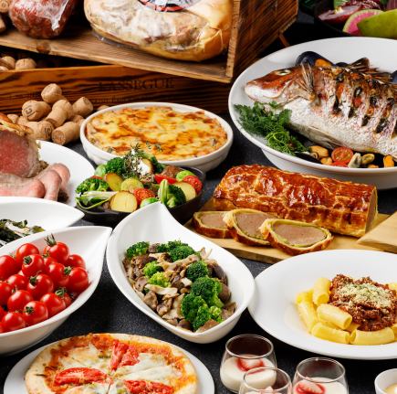 <日&月曜限定スペシャルディナー>サンデー&マンデーディナーブッフェ【最終入店19:30】