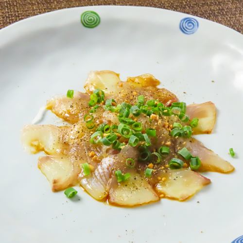 ひらめの中華お刺身