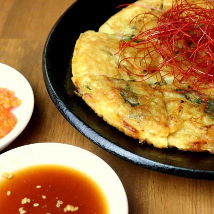 Seafood pancake