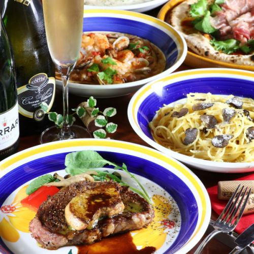 New menu launched! All-you-can-eat and drink authentic Italian food!