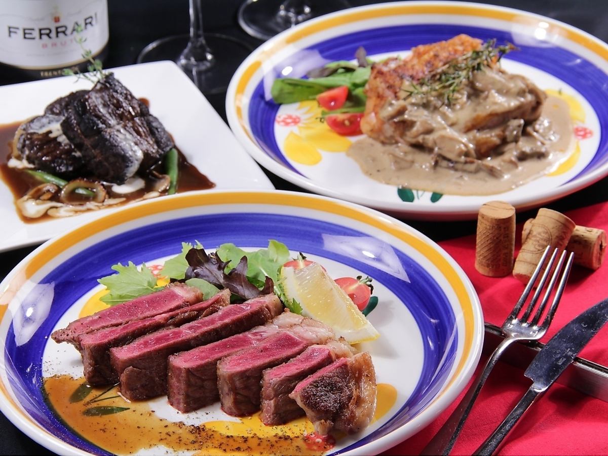 We prepare meat dishes according to the season ♪ The all-you-can-eat meal prepared by our chef is exquisite.
