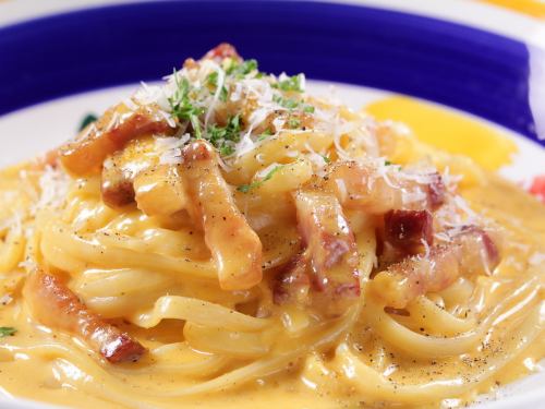 〔Carbonara 〕こだわり卵のカルボナーラ