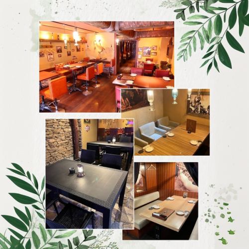 様々なシーンを作る、テーブル席！