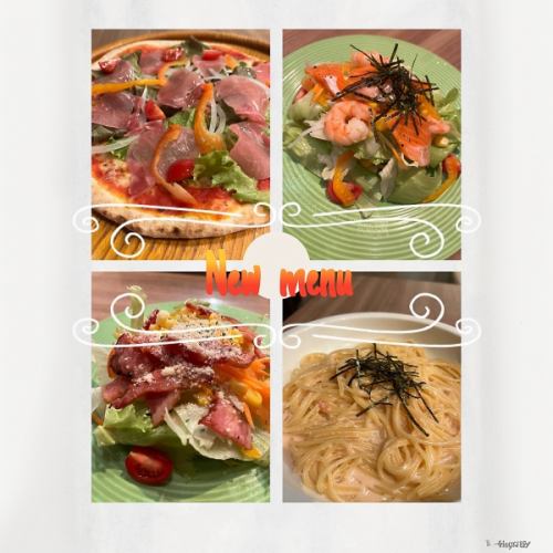 New menu！10月から新たな仲間入り！