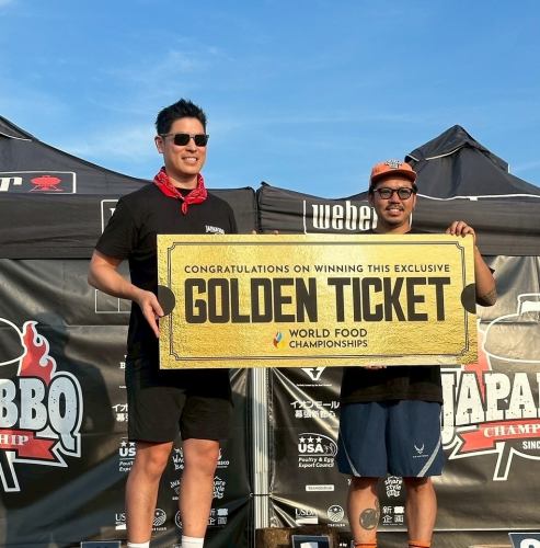 ジャパンバーベキューチャンピオンシップスペアリブとチキンで日本一！10月にアメリカで世界大会出場！