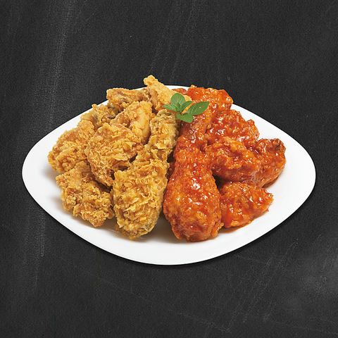 Half & half chicken with bone