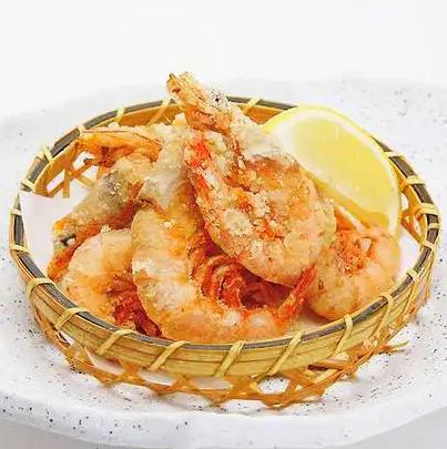 Natural fried shrimp from Kagoshima