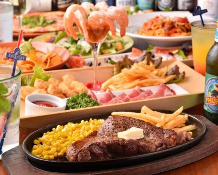 [2 hours all-you-can-drink included] Steak course (8 dishes in total) | Banquet/Party