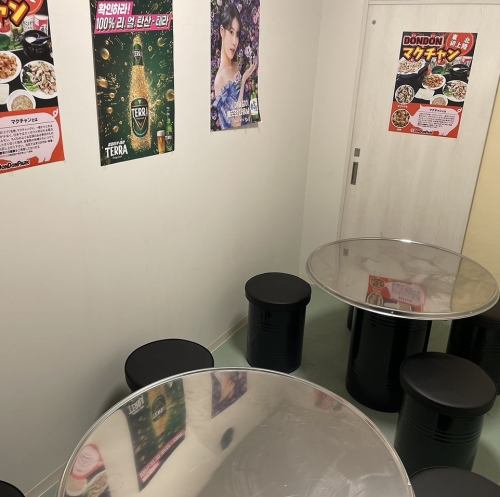 We also have private rooms.