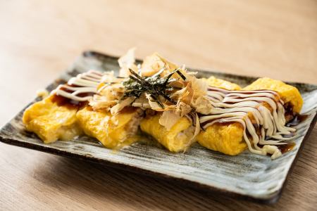 Chami pork tonpeiyaki (with cheese)