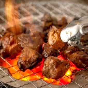 地鶏のコロ焼き小