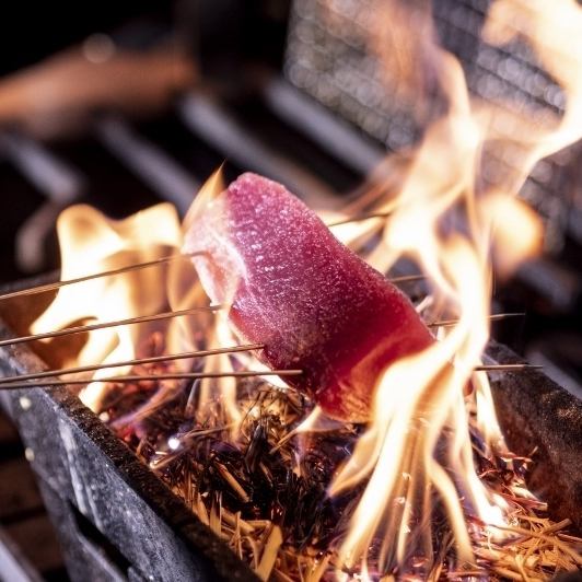 Sunday only lunch: Seared bonito with salt set meal 2,500 yen