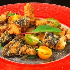 Deep fried moray eel