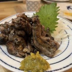 鶏ハラミの炭火焼き