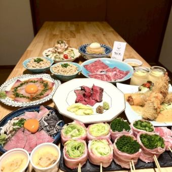 【120分飲み放題付き!ボリューム満点で宴会◎】プレミアムコース≪全11品≫お1人様6600円(税込)