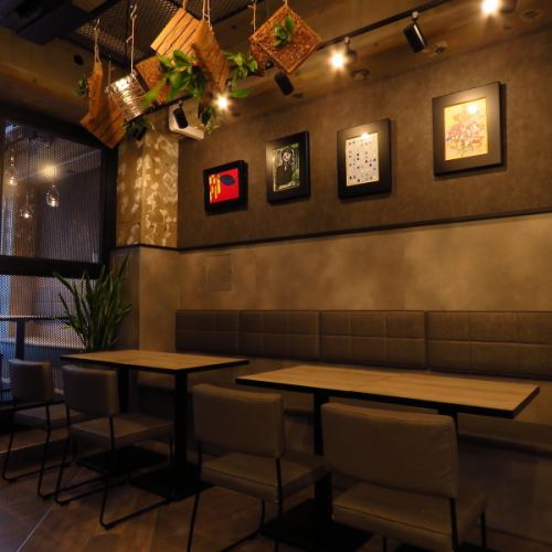 小人数から大人数までご利用◎お席を多数ご用意!