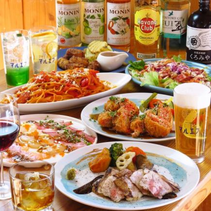 「時間無制限飲み放題付」特上プレミアムコース！