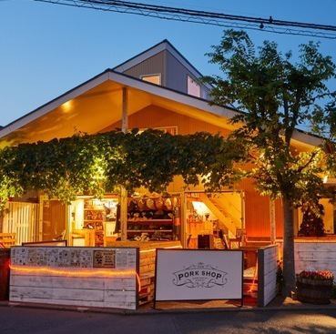 アメリカンな外観