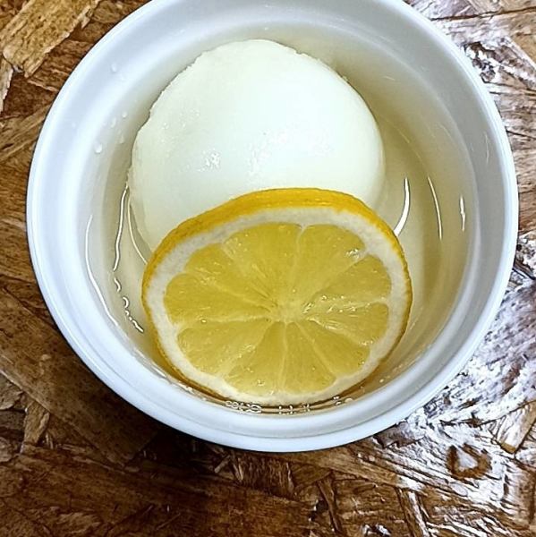 【食後のお口直しに…】ひんやり美味しい！手作りシャーベット！