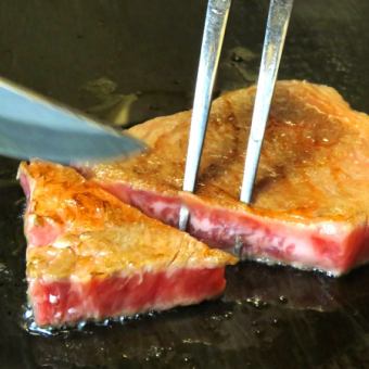 Japanese black beef sirloin steak