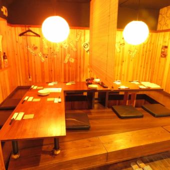 It is also possible to charter ♪ Up to 18 people if it is only a tatami room.If the entire store is reserved, up to 25 people are OK ☆ There are affiliated stores, so please feel free to contact us !!