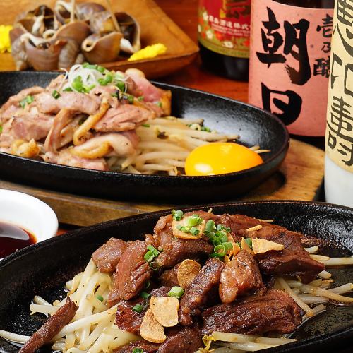 All 8 dishes with 2H [all-you-can-drink] 3850 yen!