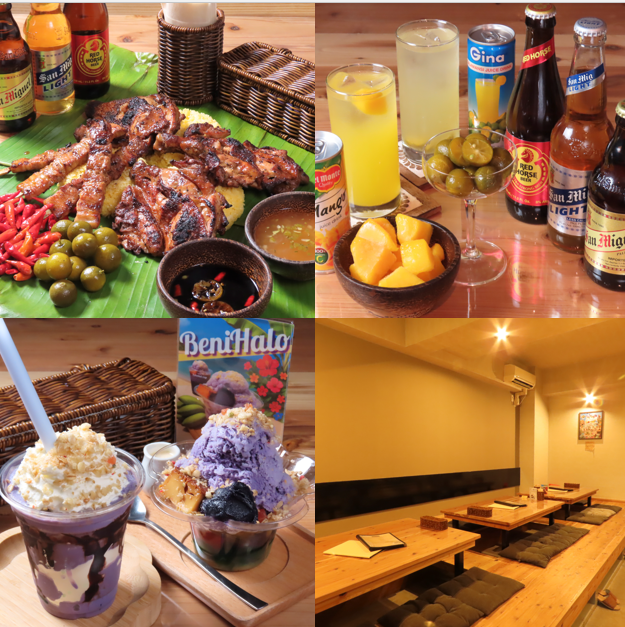 柏で本場フィリピン料理を！ランチ・ディナーで、炭火焼き料理と極上スイーツを堪能