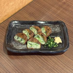 菜の花さつま揚げ
