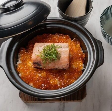 鮭とイクラ御膳