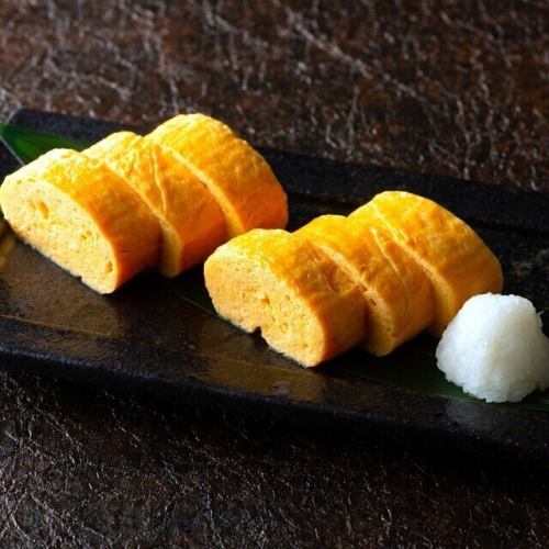 鶏出汁たっぷりみぞれ玉子焼き