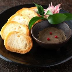 自家製レバーパテ