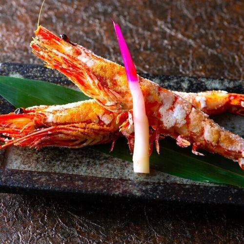 川エビの唐揚げ