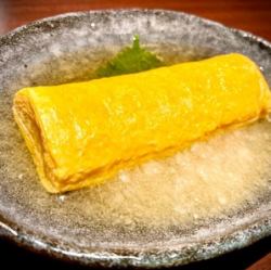 鶏出汁たっぷりみぞれ玉子焼き