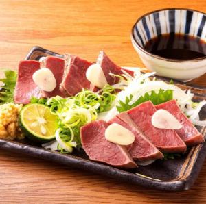 【秋冬味覚堪能フェア】炙りハツのたたき～柑橘ポン酢仕立て～