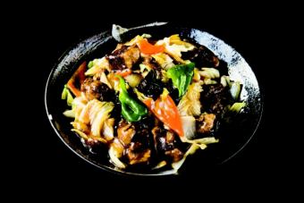 Beef rose vegetable bowl