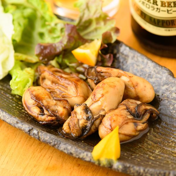 ≪Enjoy the deliciousness of the season≫ Butter-grilled oysters 1,000 yen (tax included)