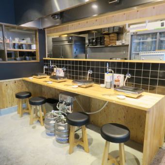 カウンターはお一人様からのご利用もいただけます♪