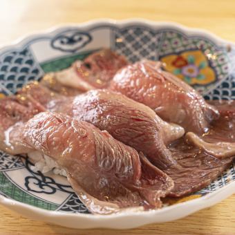 黒毛和牛の肉寿司一巻