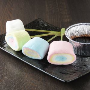 구운 마시멜로 초코 퐁듀