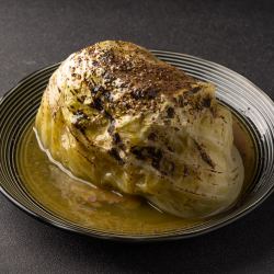 キャベツ２分の1ステーキ～アンチョビソース～